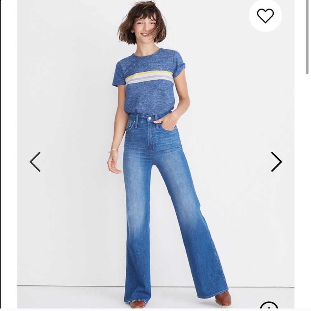 Madewell 11” High Rise Flare Jeans